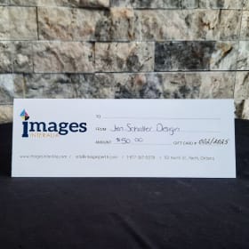 SOLD Images Interalia Gift Certificate item