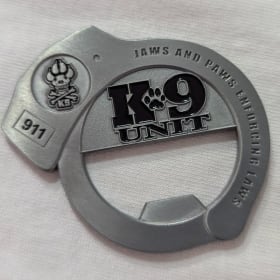 K9 Handcuff 911 Challenge Coin item