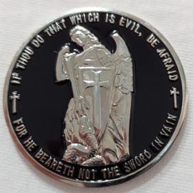 Guns and Coffee Challenge Coin item