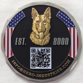 Hero Industries Commemorative Challenge Coin item