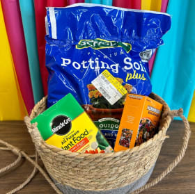 Hanging flower basket set item