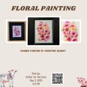 Floral Painting by Christine Hilbert item