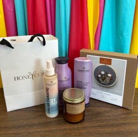 Honeycomb Salon hair care basket #2 item