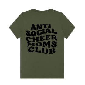 Anti Social Cheer Moms Club Shirt item