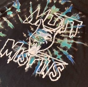 Large - Black Tie Dye Short Sleeve (020) item