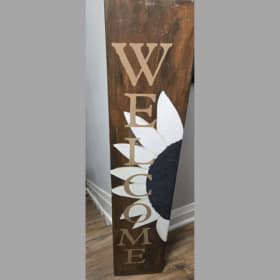 SOLD Welcome Sign item