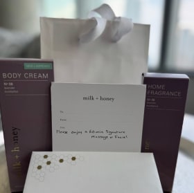 60-min Signature Massage or Facial from milk + honey item