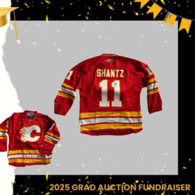 Shantz Flames Jersey Signed item