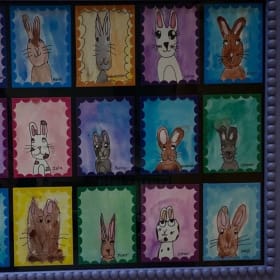 Mrs. Murphy's Class Bunny Collage item