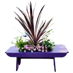 Whimsical Garden Bench Planter item