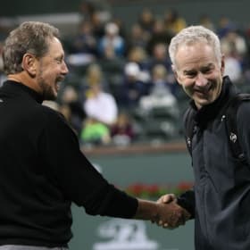 Larry Ellison and John McEnroe item