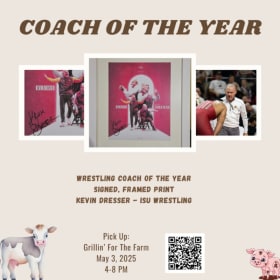 Autographed Print - Kevin Dresser Wrestling Coach item