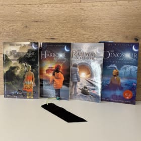 4 Children's Historical Fiction Books with Signature item