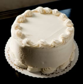 8in Round Vanilla Cake item