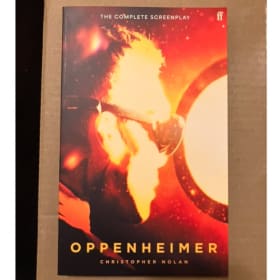 OPPENHEIMER (2023) SCREENPLAY BOOK BY CHRISTOPHER NOLAN NEW item