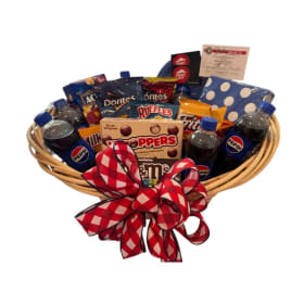 Pizza Hut and Shipley Doughnut party basket item