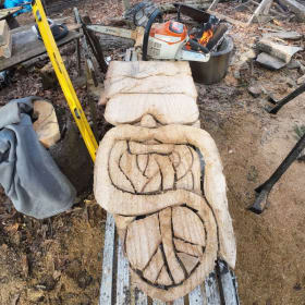 Auction for a Ski Tiki for Snow Angel Foundation item