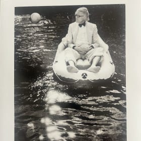 Hockney on a Raft, 1978 item
