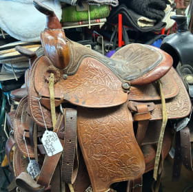 CJ3- 12.5" King  Series youth western saddle item