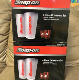 Item 3: Snap-on Drinkware Sets x 2 item