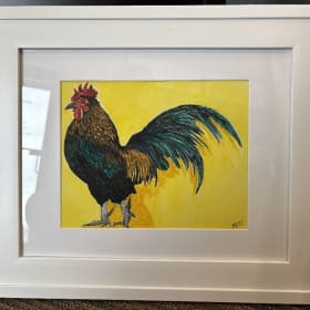 Painting - McFable Rooster item