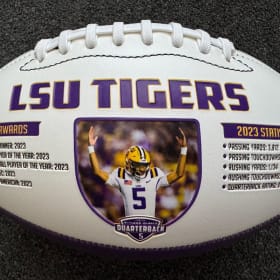 Jayden Daniels LSU Tigers 2024 Draft and Career football item