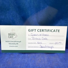 Bravo Cafe item