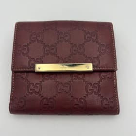 #168 Gucci Guccissima Compact Wallet item