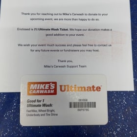 Mike’s Carwash item