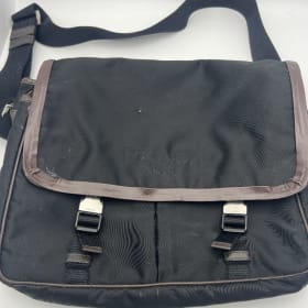#186 Prada Nylon Messenger Bag item