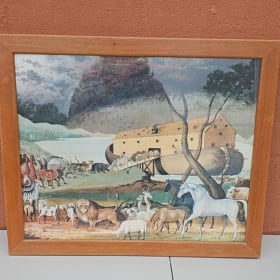Edward Hicks Noah's Ark 1846 Artwork 18x24 item