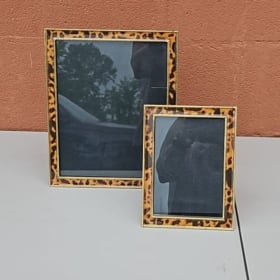 8x11 & 5x7 Faux Tortoise Shell Picture Frames item