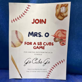 SB Cubs with Mrs. O. item