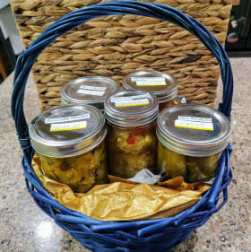 Canned food basket item