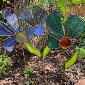 Stained Glass Flower item