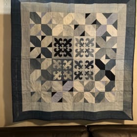 Handmade Baby Lap Quilt item