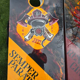 Custom Made Corn Hole boards item