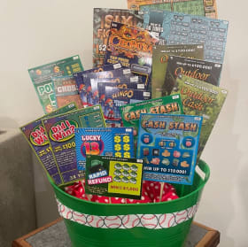 Lucky Lottery Basket item
