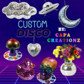 Custom Painted Disco Piece item