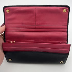 #202 Prada Large Saffiano Leather Wallet item