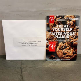 F20 - $500 Gift Card to Hansen's YIG item