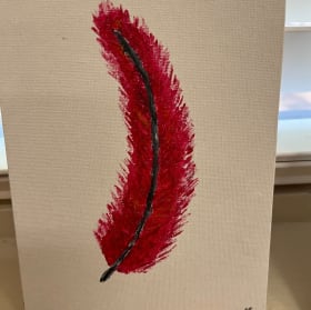 Red Feather by Ms. Gwen item