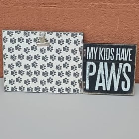 My Kids Have Paws Hinged Frame item
