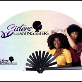 Sisters Elevating Sisters Clack Fan – Affirmation Edition item