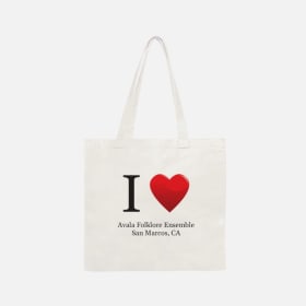 I Love Avala Cotton Tote Bag item