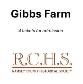 Gibbs Farm 4 tickets for admission (lot 1) item