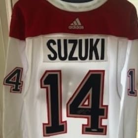 23. Montreal Canadiens Jersey signed by Captain Nick Suzuki! item