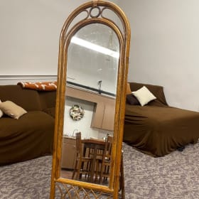 Wicker Mirror item