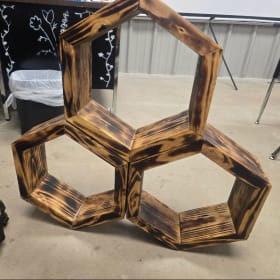 Hexagon Shelves item