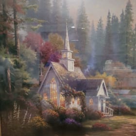 'Forest Chapel' painting item